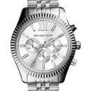 Michael Kors Men's Lexington Chronograph Silver Watch - MK8405